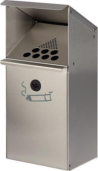 kaiserkraft Roestvrijstalen wandasbak