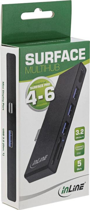 Actual product image InLine MultiHub (USB-C, 3 Ports)