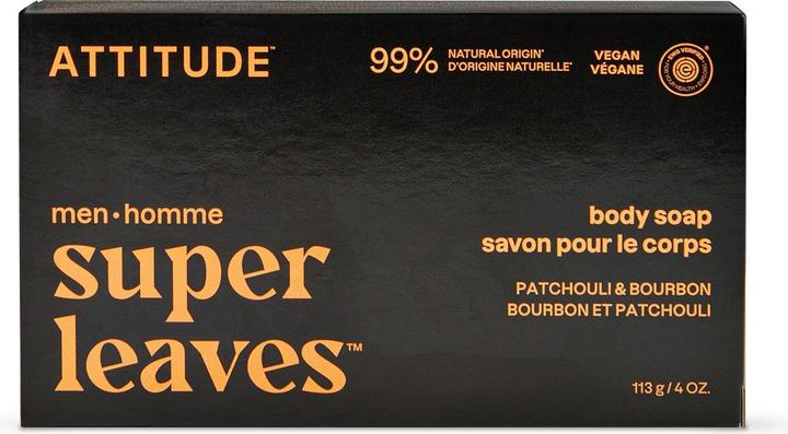 Produktbild Attitude super leaves men Patchouli & Bourbon 113g