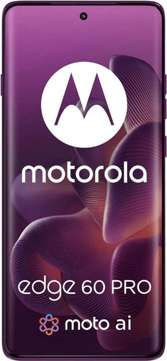Actual product image Motorola Edge 60 Pro 8GB/256GB PANTONE Sparkling Grape (256 GB, Lilac, Sparkling grape, Violet, 6.70", Dual SIM, 5G)