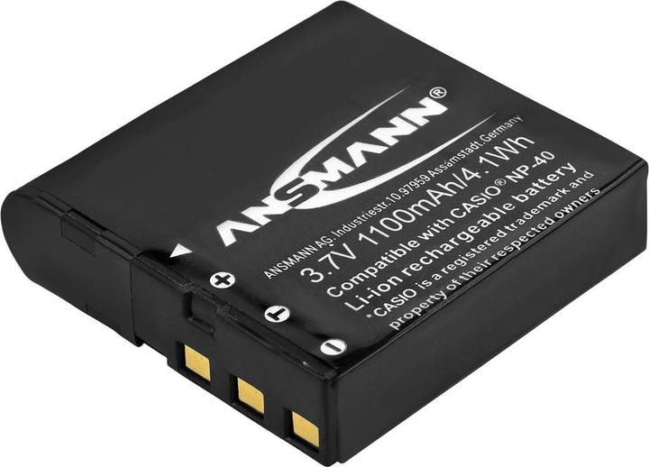 Image du produit Ansmann Batterie Casio NP-40 (Batterie de l'appareil photo)