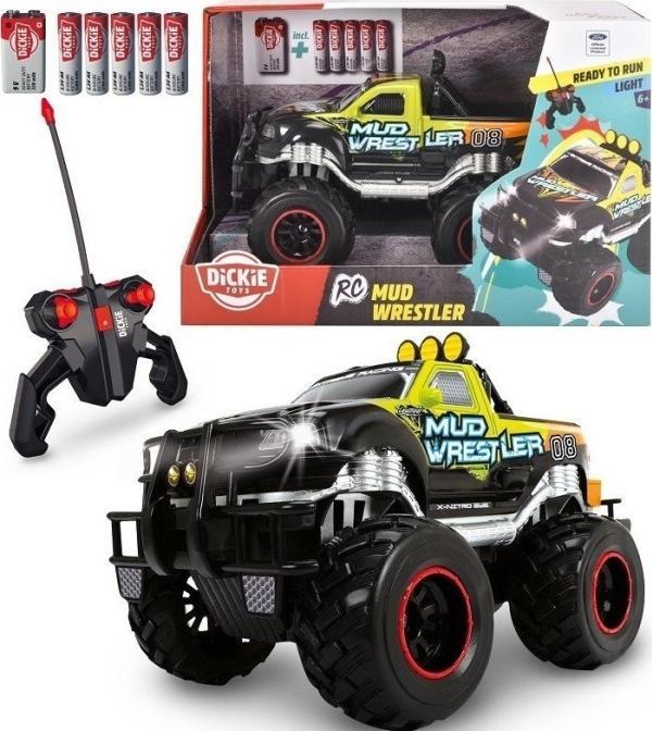 Actual product image Dickie RC Mud Wrestler Ford F150