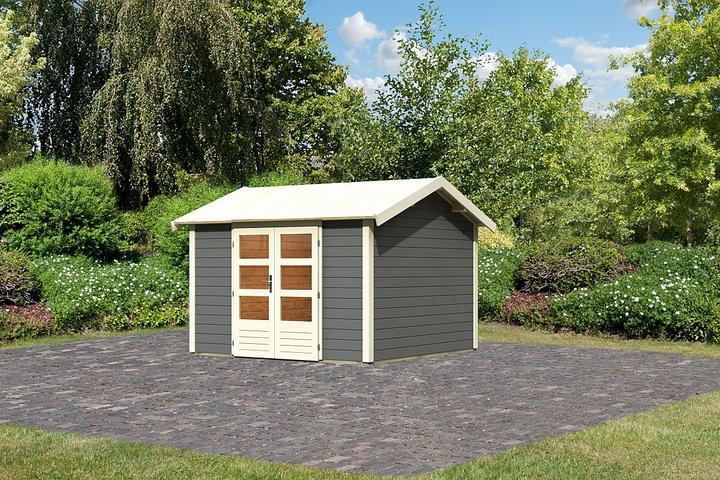 Actual product image Karibu 28 mm sauna door set Svenson