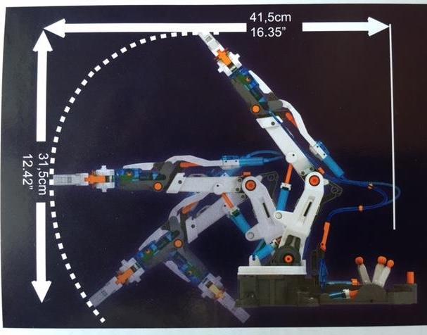 Produktbild Inpro Solar Hydraulischer Roboter Arm