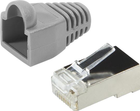 Produktbild LogiLink RJ45 Steckverbinder 5e, geschirmt (FTP, CAT5e)