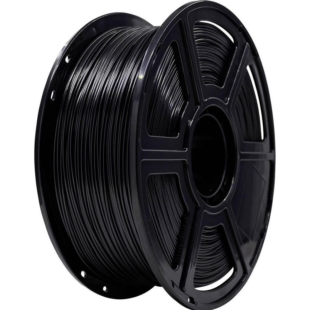 Renkforce RF-6838912 Filament ABS hitzebeständig 1.75 mm 1 kg Schwarz RAL 7001 1 St (ABS, 1.75 mm, 1000 g, Nero), Filamenti stampa 3D, Nero