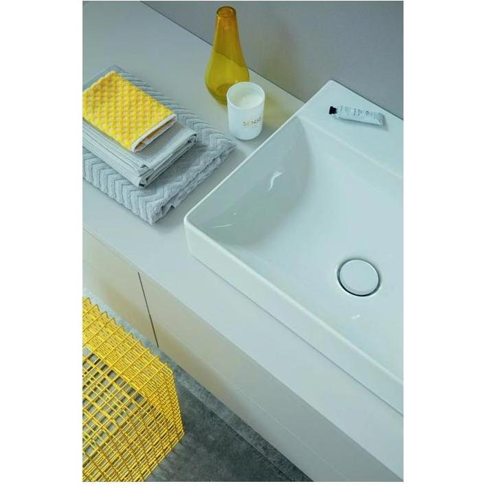 Thumbnail - Duravit, Waschbecken, Waschtisch DURASQUARE o ÜL m HLB geschli 800x470mm o HL weiss (470 mm, 800 mm)