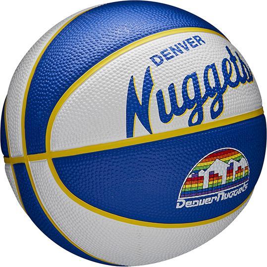 Image du produit Wilson Nba Team Rétro Basket Mini Den Nuggets (3)