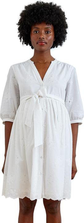 Actual product image Vertbaudet Kurzes Kleid mit Lochstickerei, Schwangerschaft und Stillzeit (36)