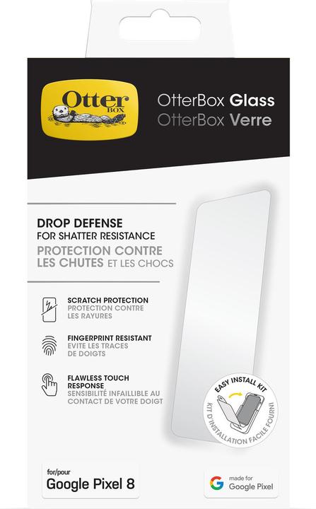 Actual product image OtterBox Screen Protector Glass (1 Piece, Google Pixel 8)