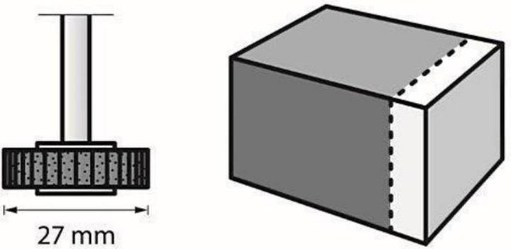 Actual product image Dremel Grinding fan 504 (80)