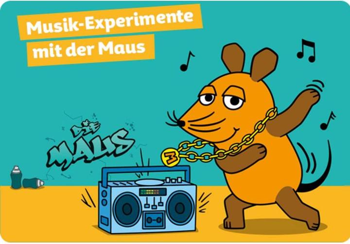 Actual product image Franzis Music experiments with the mouse German