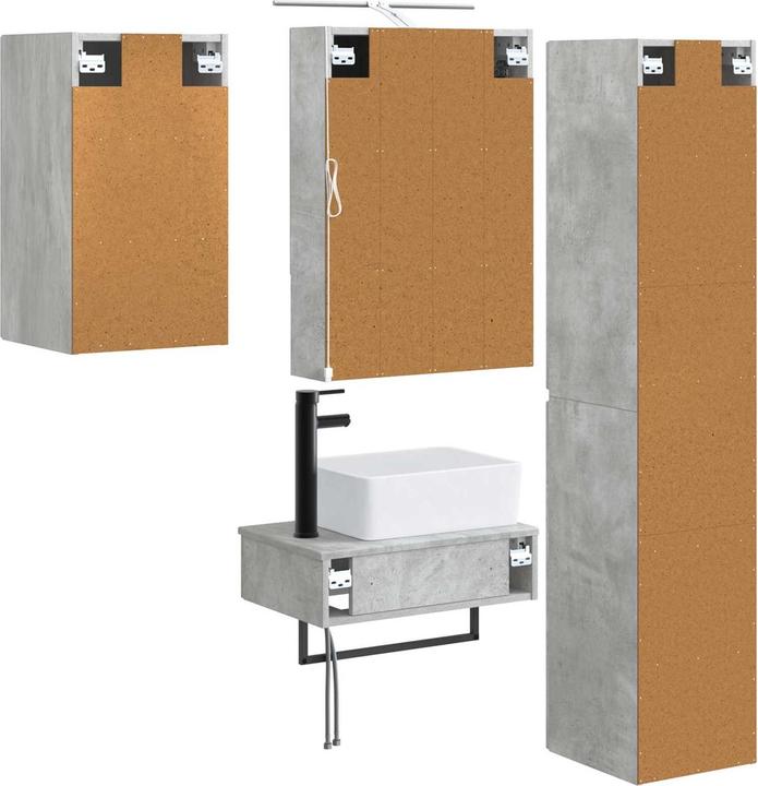 Produktbild vidaXL Badezimmermöbel-Set