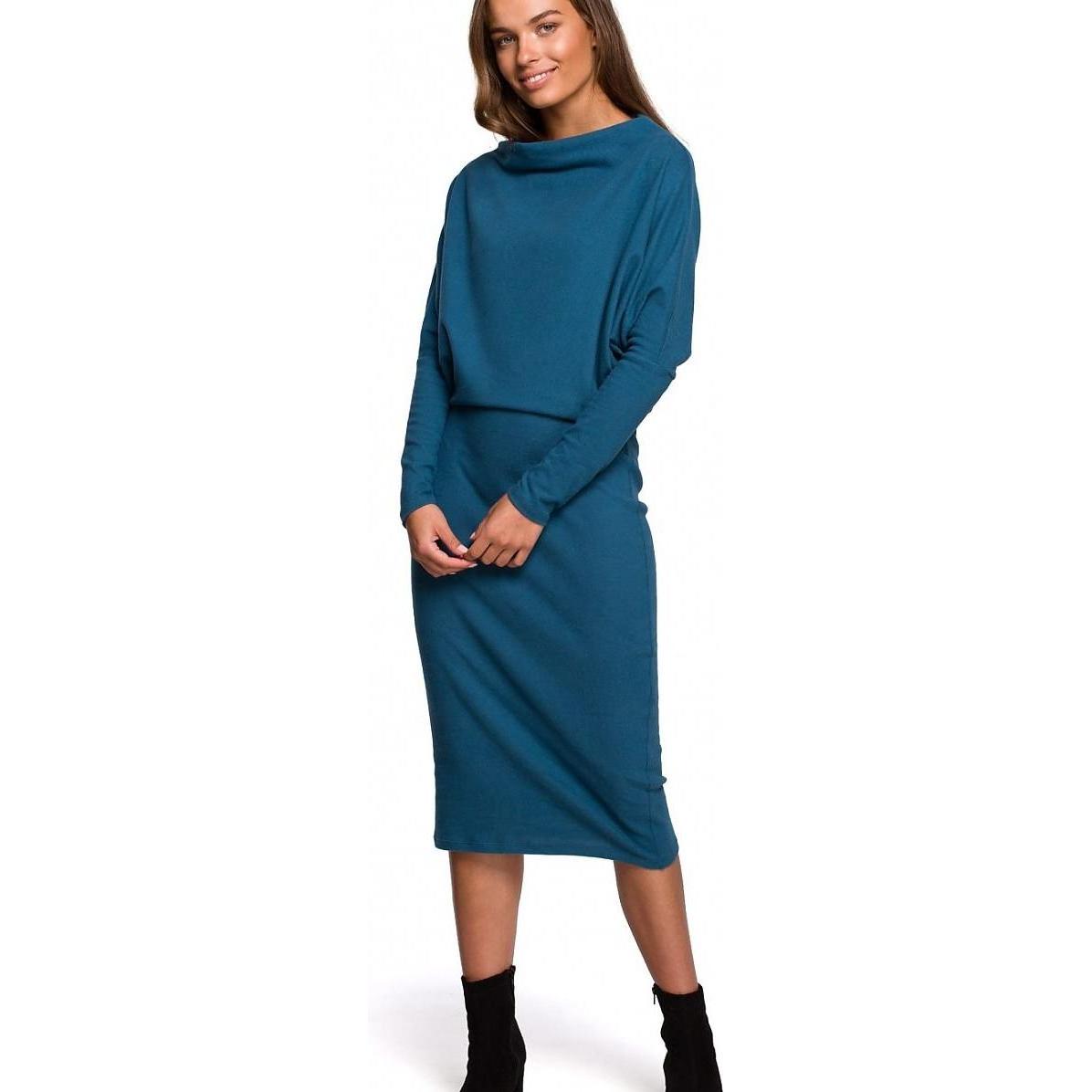 Stylove, Kleider, Alltagskleid, Blau, (M)