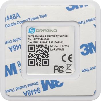 Produktbild Dragino LHT52 Indoor LoRaWAN Temperatur- und Feuchtigkeitssensor 868MHz