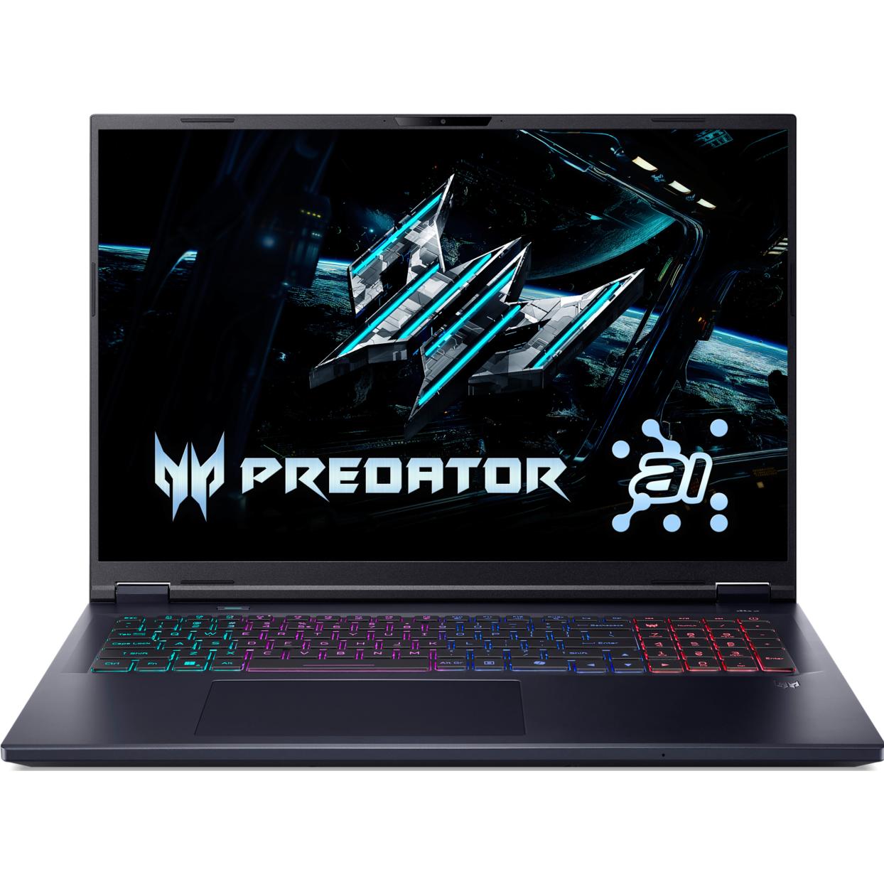 Acer Predator Helios Neo 18 AI RTX 5060 (18", 1000 GB, 32 GB, DE, Intel Core Ultra 7 255HX), Noteboo
