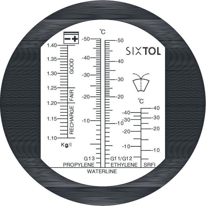 Produktbild Sixtol Refraktometer zum Messen von Autobetriebsflüssigkeiten