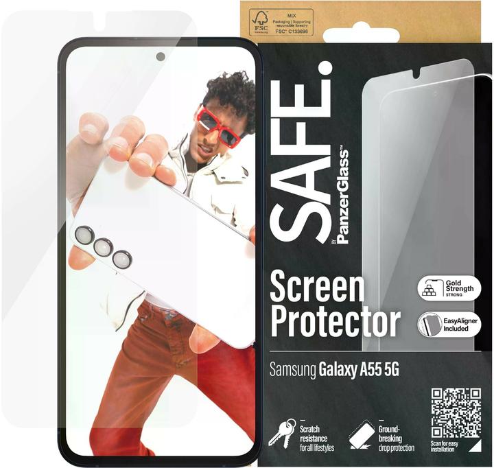 Safe Vestibilità ultra-ampia (1 Pezzo/i, Samsung Galaxy A55)