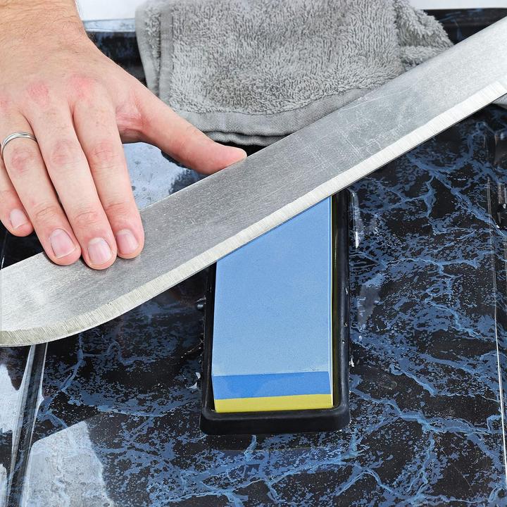 Produktbild S&R Doppelseitiger Schleifstein