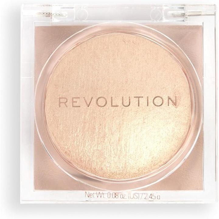 Actual product image Makeup Revolution Beam Bright Highlighter All Over Face Glow Powder to Liquid Formula 5 Different Sh (Bronze Baddie, Highlighter, 40 g)