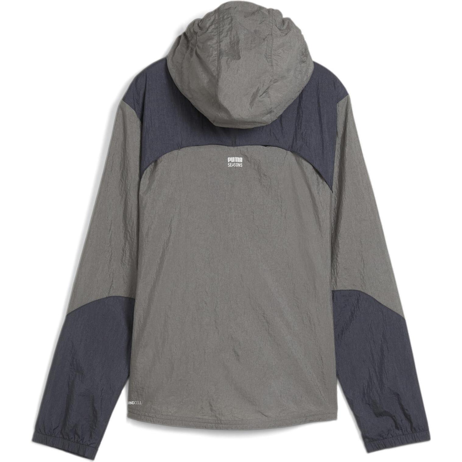 Thumbnail - Puma, Damen, Laufjacke, W SEASONS WindCELL Jacket (S), Grau, S