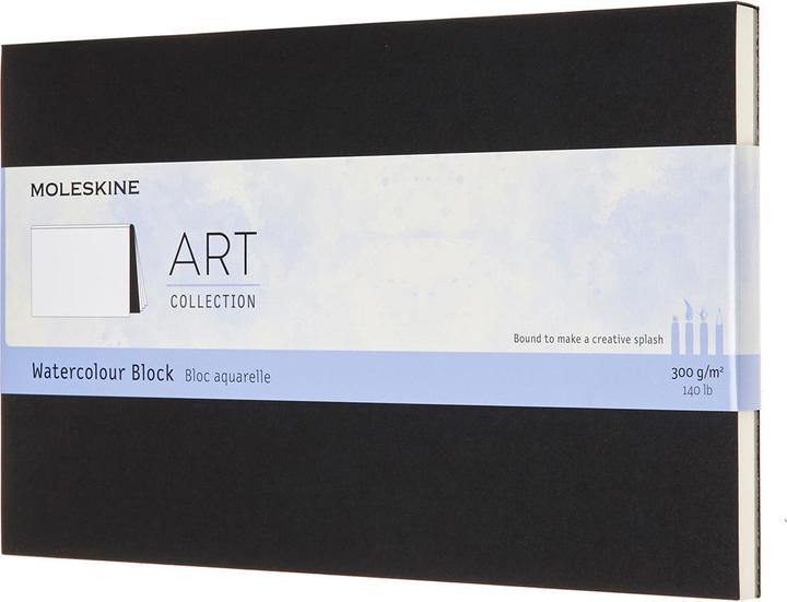 Image du produit Moleskine Bloc aquarelle (13 x 21 cm, Blanc, Couverture souple)