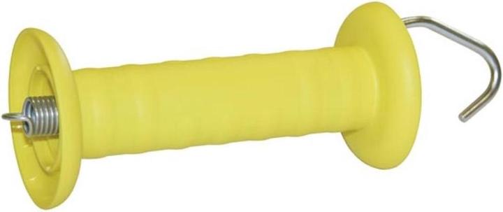 Produktbild Corral Gate handle yellow, with hook, galvanized