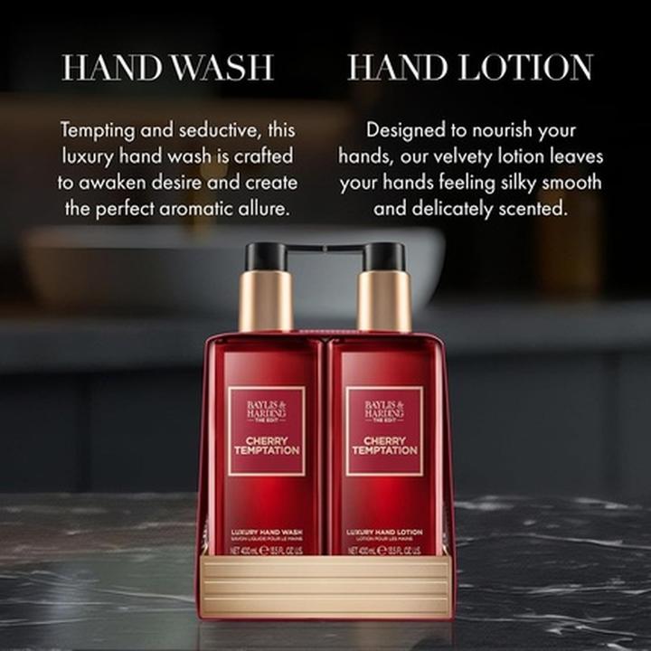 Actual product image Baylis & Harding The Edit Cherry Temptation Hand Wash (Liquid soap, 800 ml)