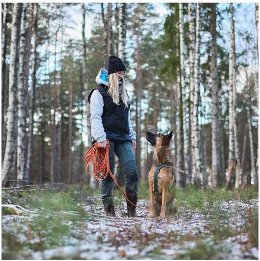 Image du produit Non-Stop Dogwear Friction Long Line Laisse à pister pour chiens L (L, Chien, Sport canin)
