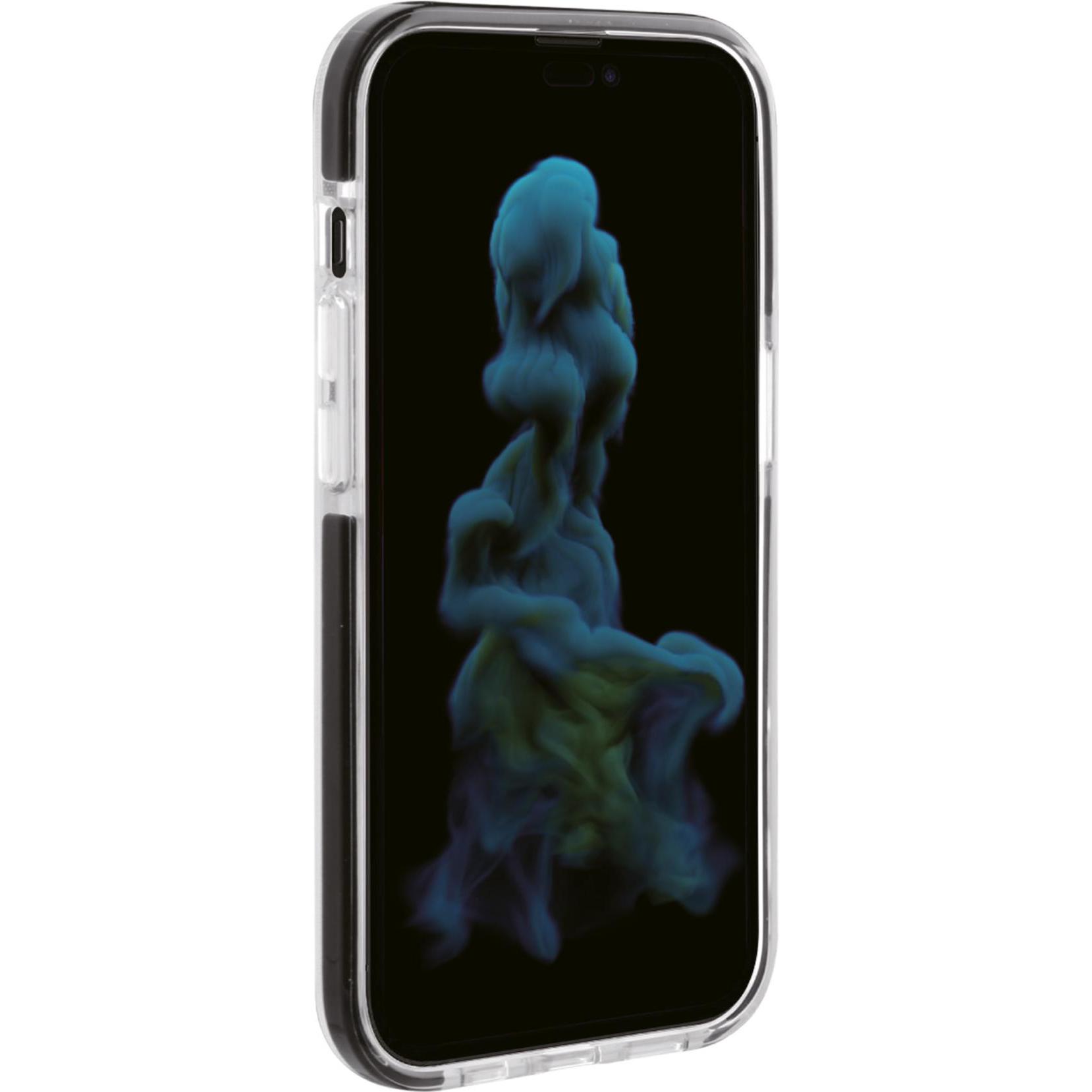 Thumbnail - Vivanco Rock Solid mobile phone case (6.7") Cover Black, Transparent (Apple iPhone 14 Pro Max), Smartphone Hülle, Transp...
