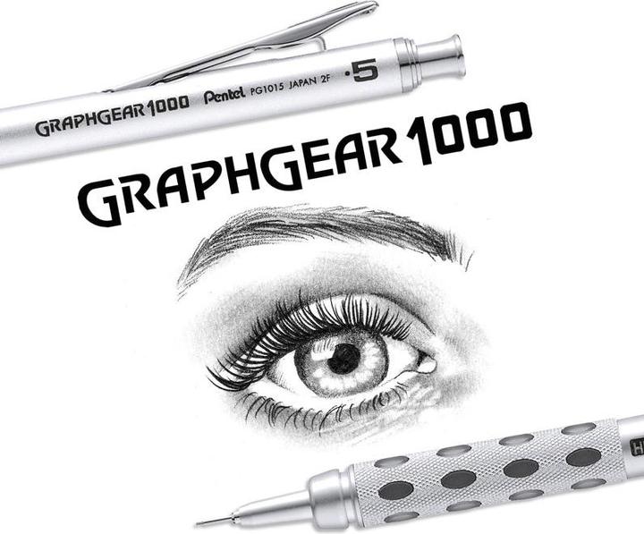 Actual product image Pentel Graphgear 1000 (0.50 mm, HB, 1 x)