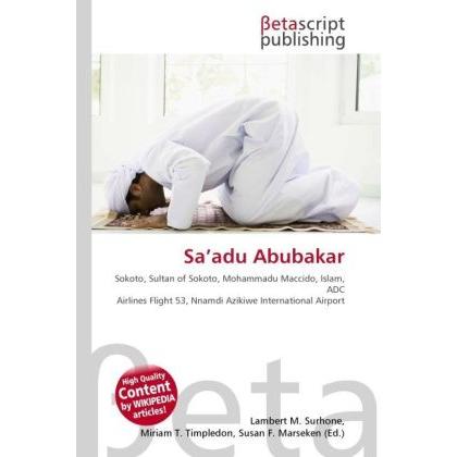 Sa adu Abubakar, Fachbücher