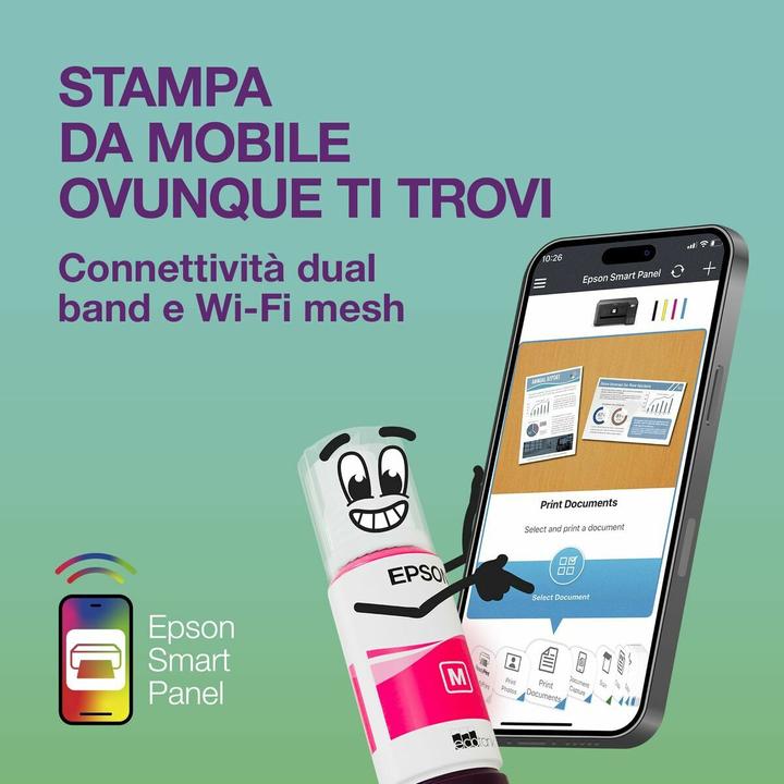 Actual product image Epson EcoTank ET-3956 (Ink tank, Colour)