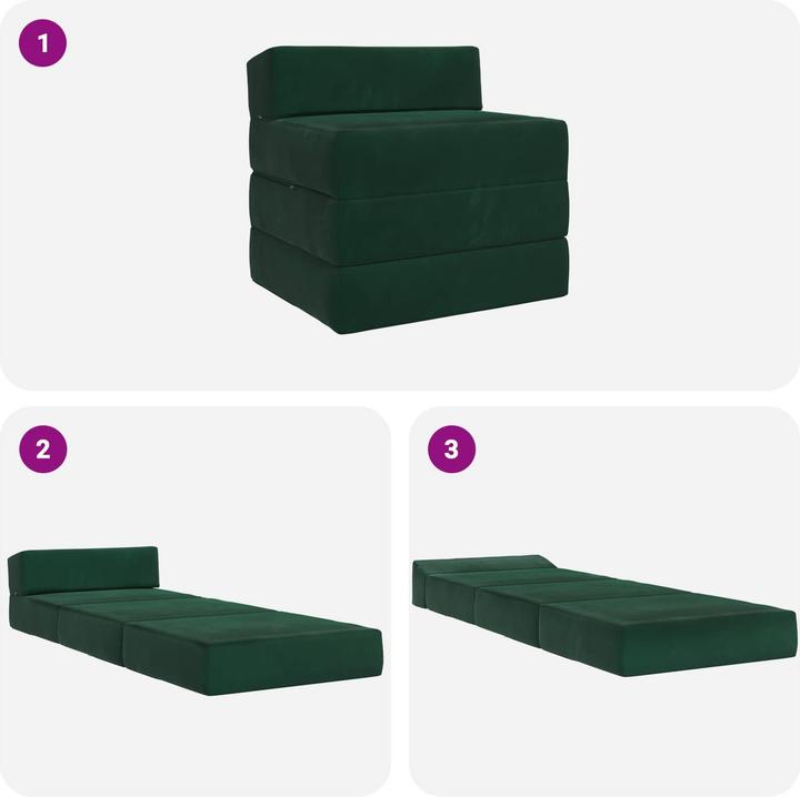 Produktbild vidaXL Klappsofa Bett