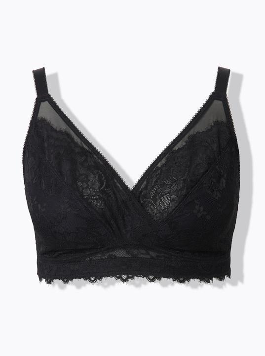 Produktbild Ulla Popken Bralette, Spitze, ohne Bügel (Einzelpack, 85 E)