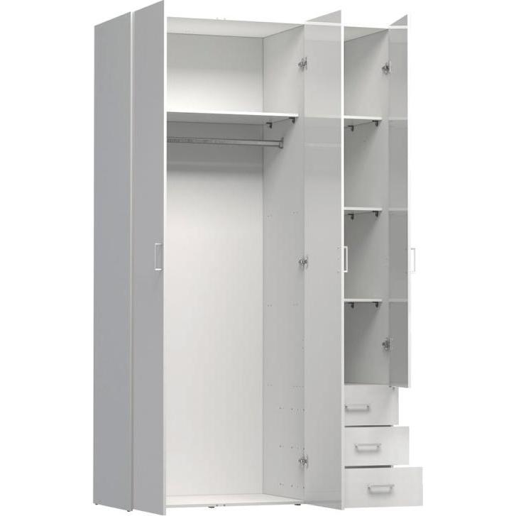 Ebuy24, Kleiderschrank, Kleiderschrank Spell (115 x 50 cm)