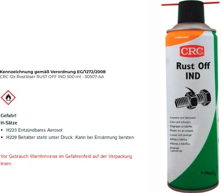 Produktbild CRC Kriechöl (500 ml)