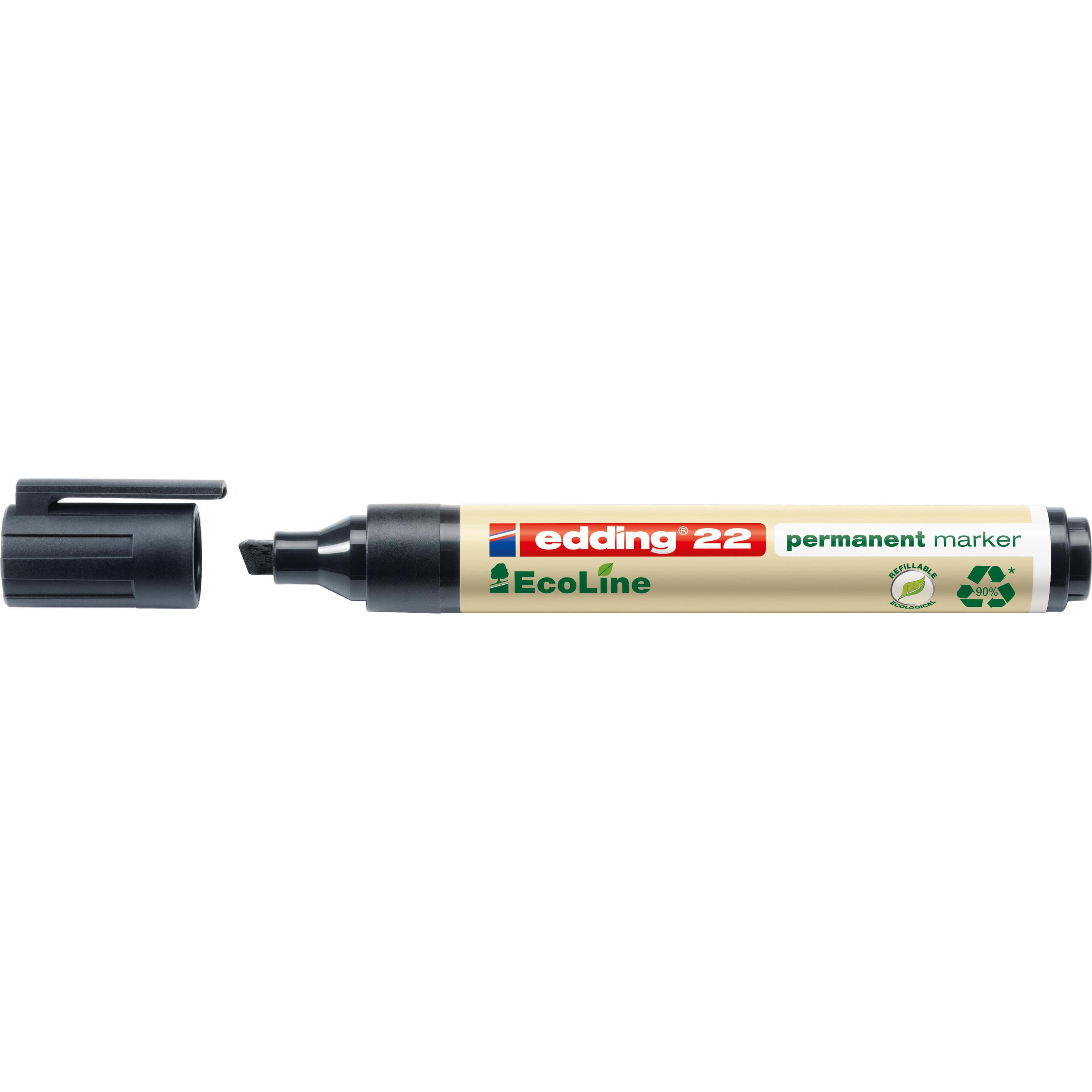 Edding, Marker, Permanent Marker 22 (Schwarz, 1 mm, 1 x)