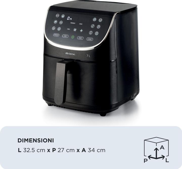 Immagine prodotto Ariete 4627 Friggitrice Airy 7L karšto oro gruzdintuvė