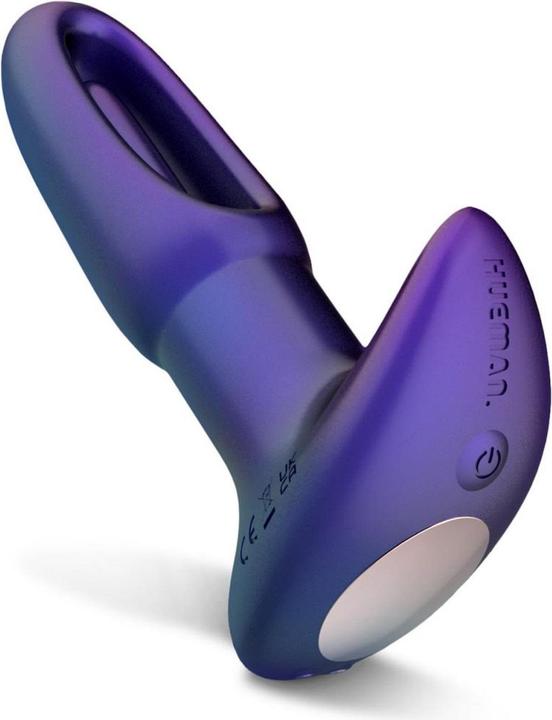 Image du produit Hueman - Voyager Plug Anal avec Fonction Tapotement - Violet