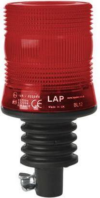 Produktbild RS PRO LED Beacon, Red, Flexi DIN, 10-30Vdc