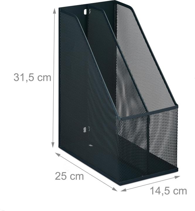 Actual product image Relaxdays Magazine file (A4)