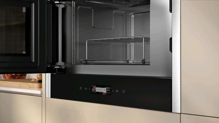 Actual product image Neff N 70, Built-In Microwave, Stainless steel, NL4GR31N1