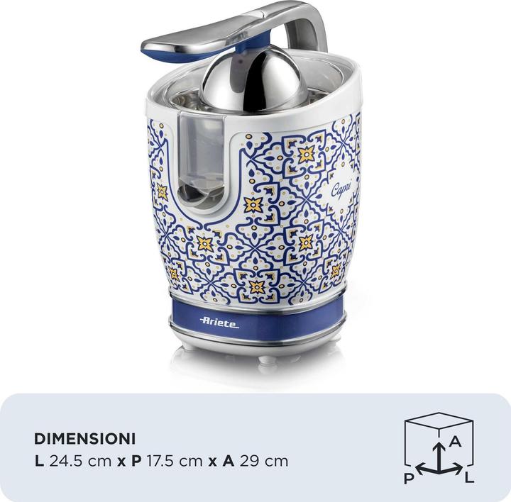 Actual product image Ariete 413 Capri citrus juicer