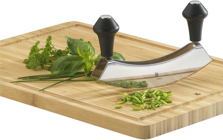 Produktbild WMF Kräutermesser Wiegemesser zweischneidig 17,5cm Spezialklingenstahl geschmiedet (17.50 cm)