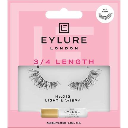 Eylure, Künstliche Wimpern, EYLURE False Lashes sztuczne rzęsy z klejem 013 (Künstliche Wimpern)