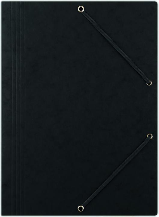 Immagine prodotto Donau Cartella in cartone A4 con elastico nero (8643080-01EN) (A4, 1 x)