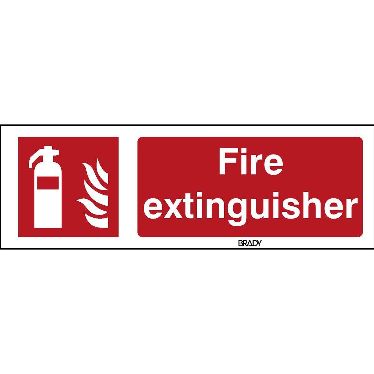 Brady, Sicherheitskennzeichnung, ISO 7010 Sign - Fire