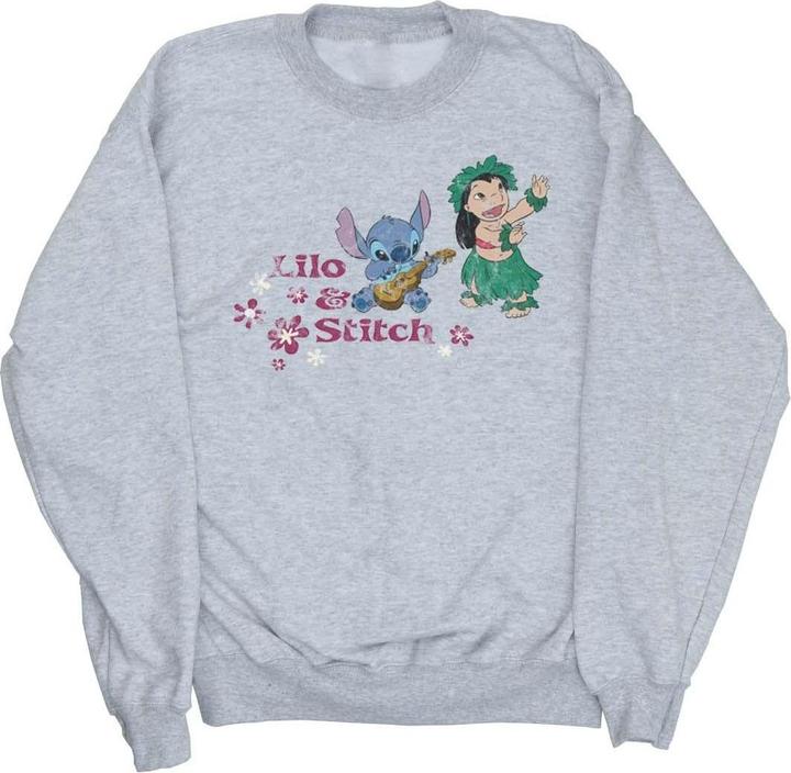 Produktbild Disney Lilo And Stitch Hawaii Sweatshirt Mädchen (140, 146)