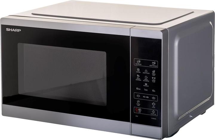 Produktbild Sharp Microwave Oven YC-MS252AE-S Free standing 25 L 900 W Silver (25 l)